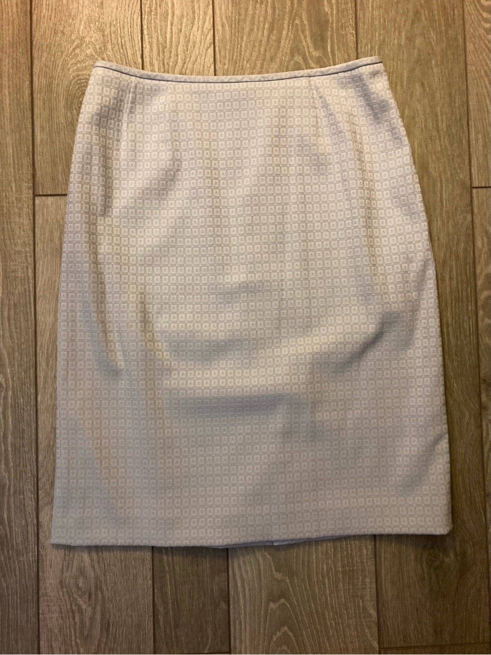 Tahari Pale Blue Tailored Skirt Suit - Picture 3 of 14